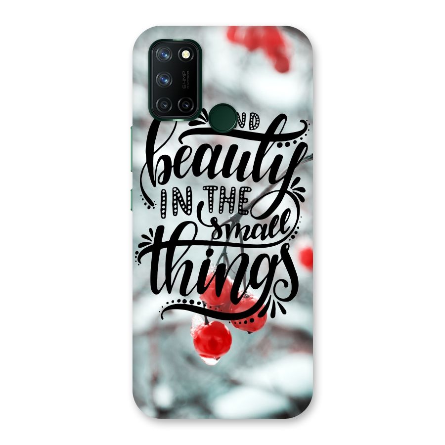 Beauty in Small Things Back Case for Realme 7i