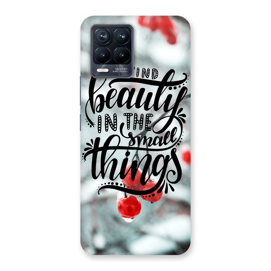 Beauty in Small Things Back Case for Realme 8 Pro