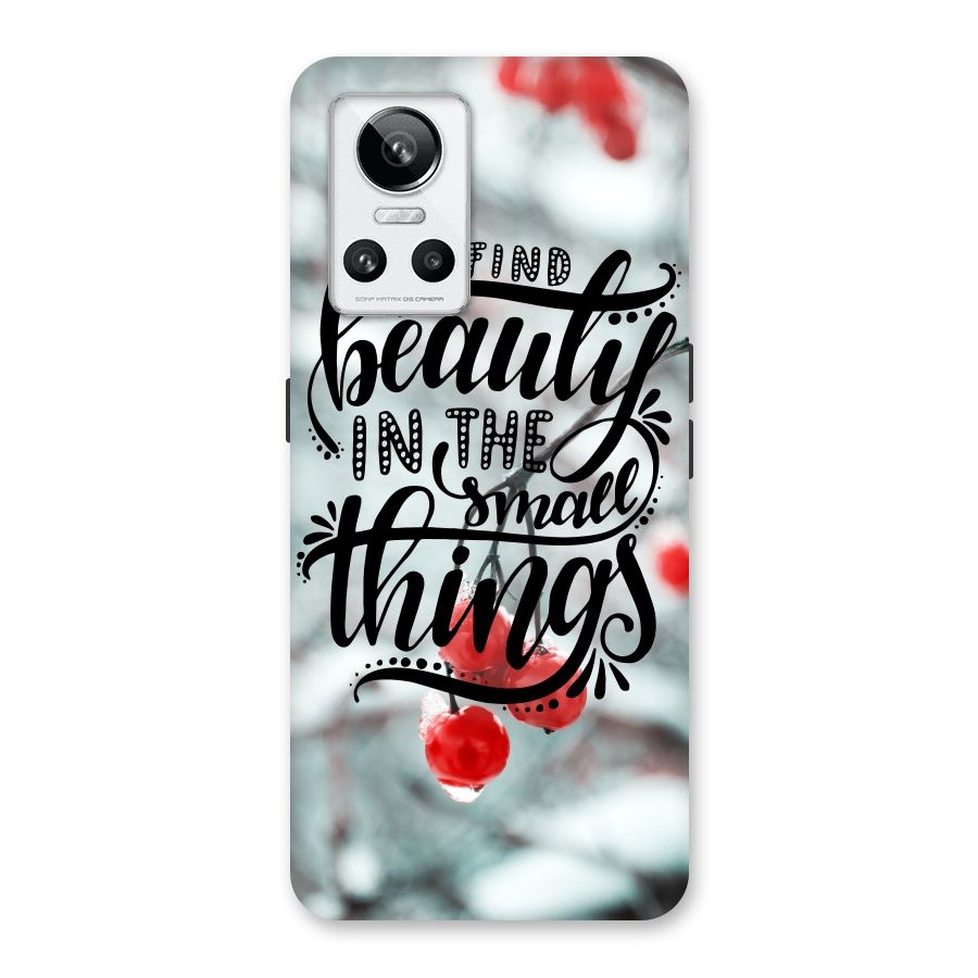 Beauty in Small Things Back Case for Realme GT Neo 3