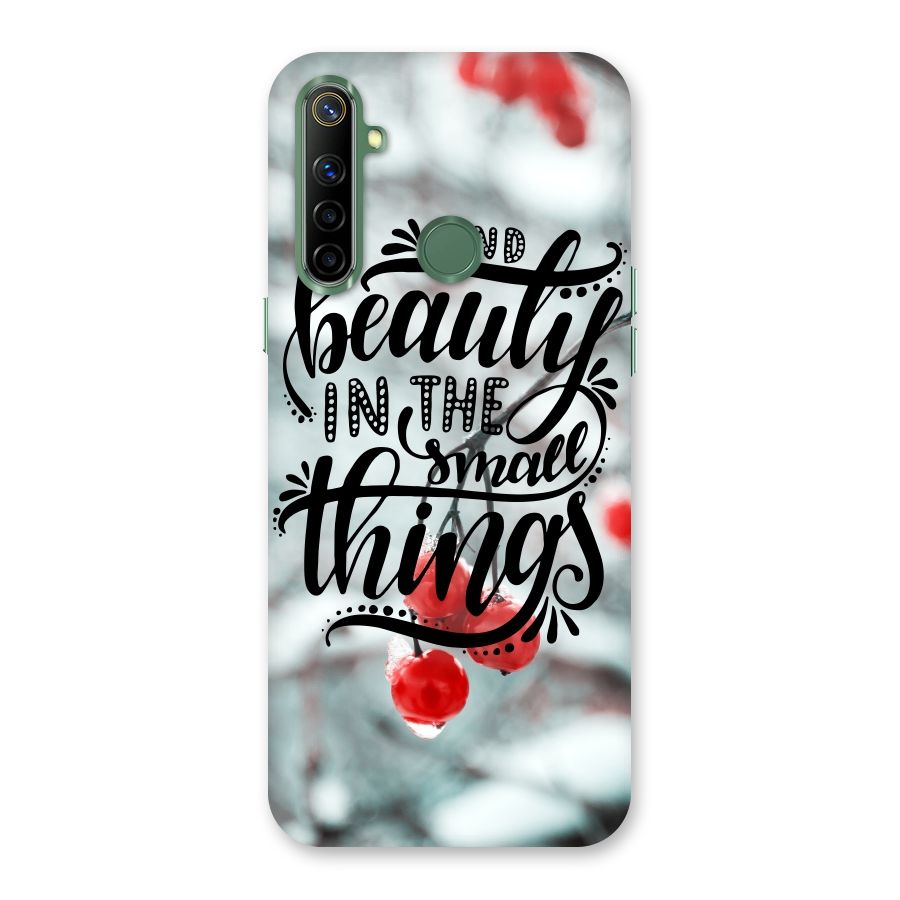 Beauty in Small Things Back Case for Realme Narzo 10