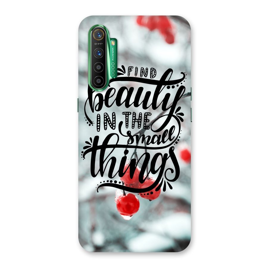 Beauty in Small Things Back Case for Realme X2