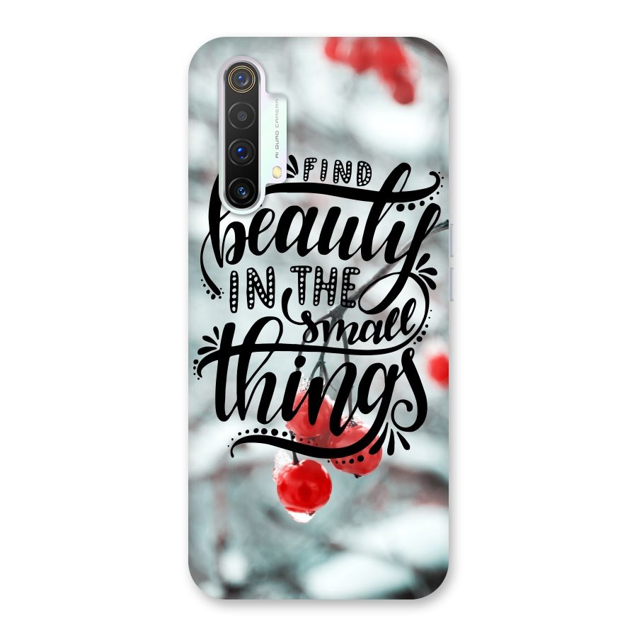 Beauty in Small Things Back Case for Realme X3 SuperZoom