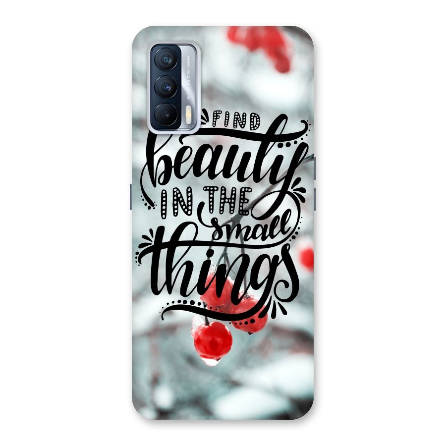 Beauty in Small Things Back Case for Realme X7