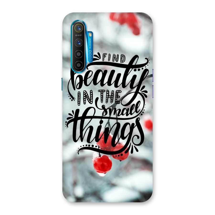 Beauty in Small Things Back Case for Realme XT