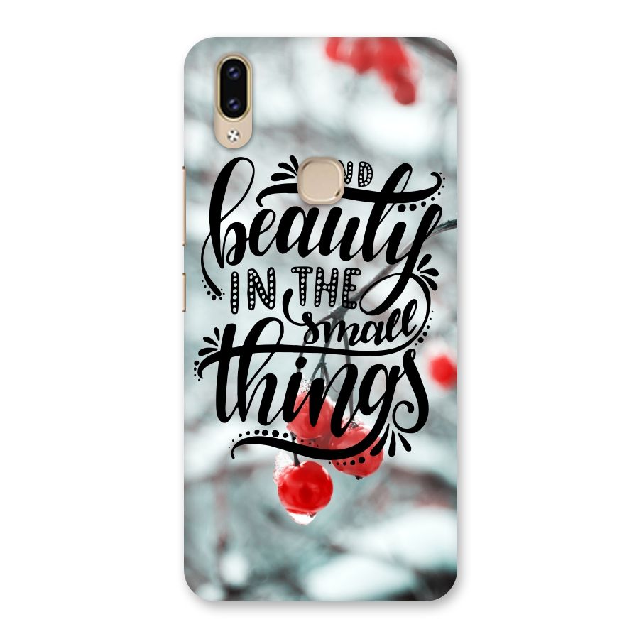 Beauty in Small Things Back Case for Vivo V9 Youth