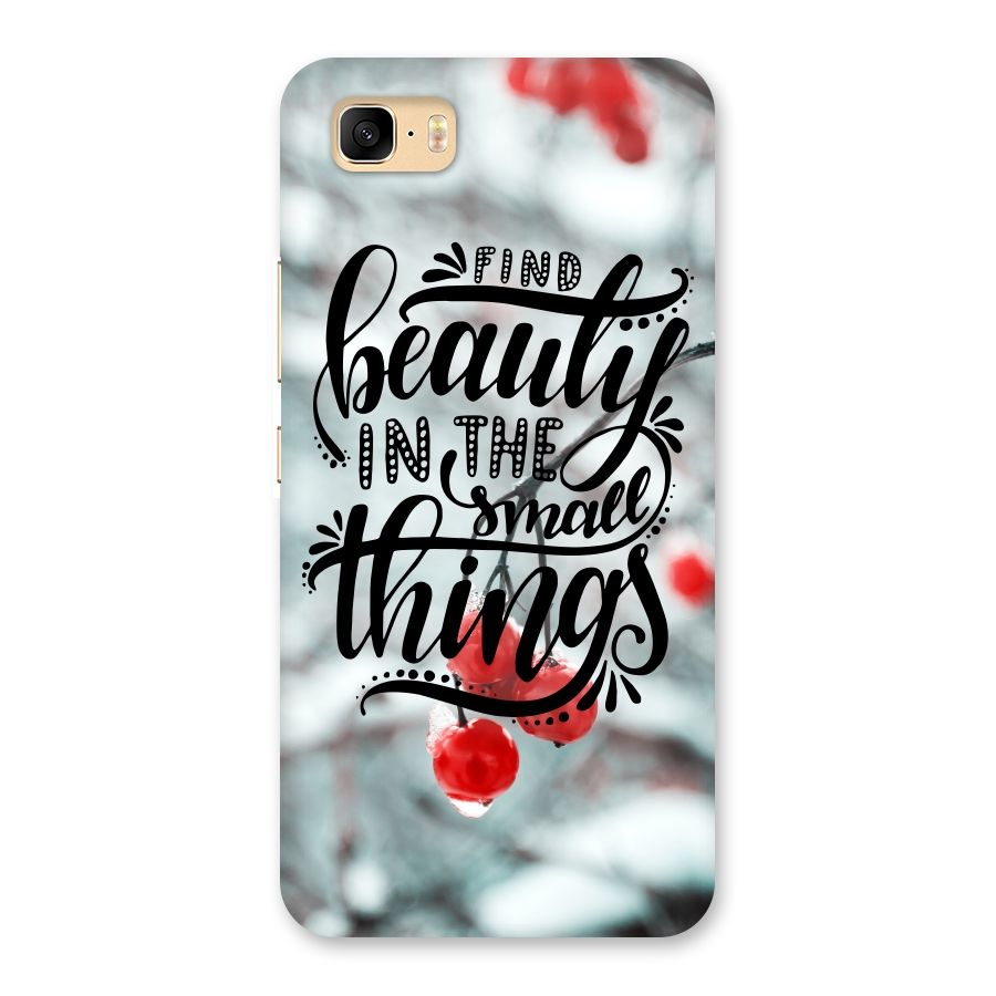 Beauty in Small Things Back Case for Zenfone 3s Max