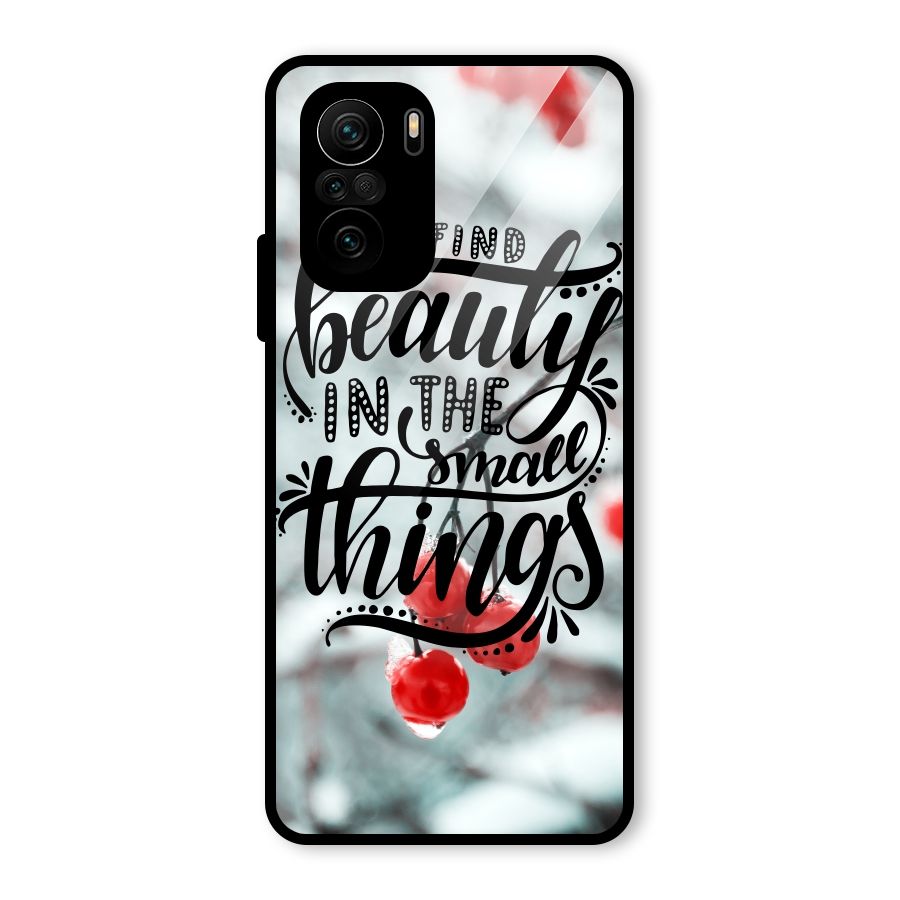 Beauty in Small Things Glass Back Case for Mi 11X Pro