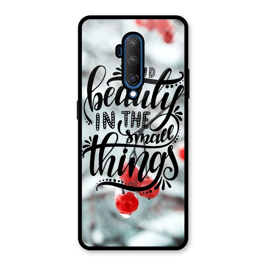 Beauty in Small Things Glass Back Case for OnePlus 7T Pro