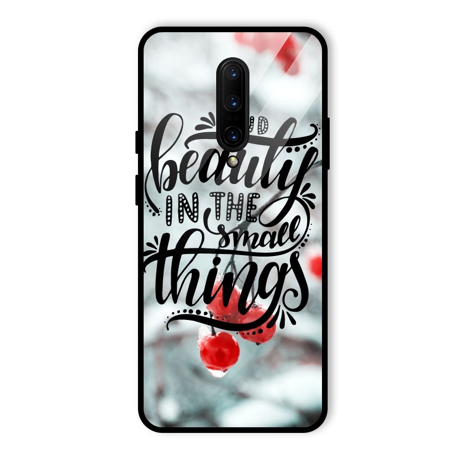 Beauty in Small Things Glass Back Case for OnePlus 7 Pro