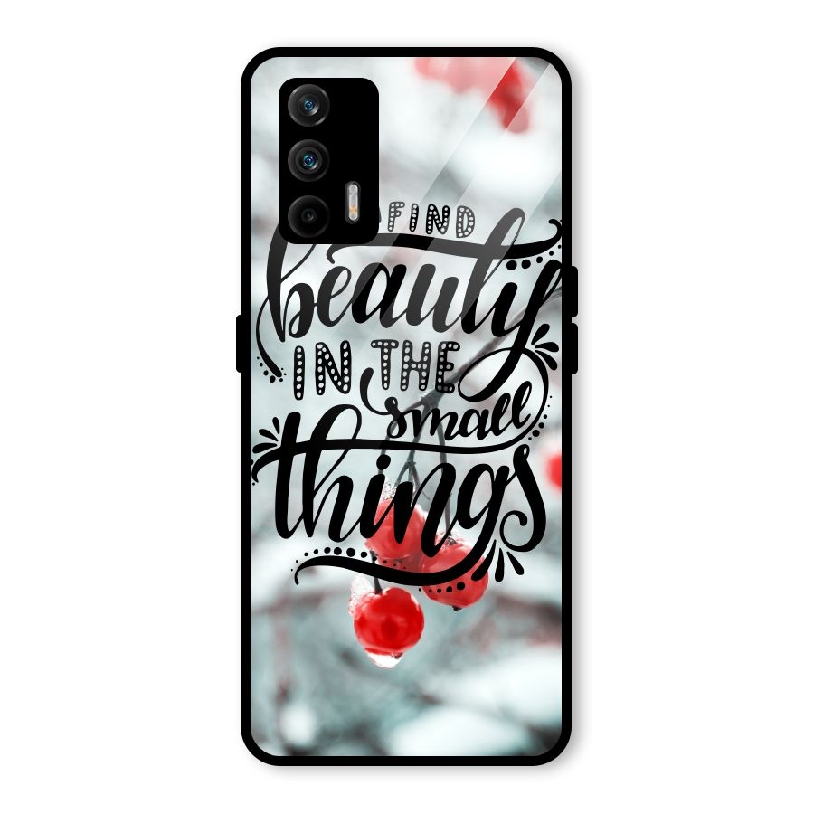 Beauty in Small Things Glass Back Case for Realme GT 5G