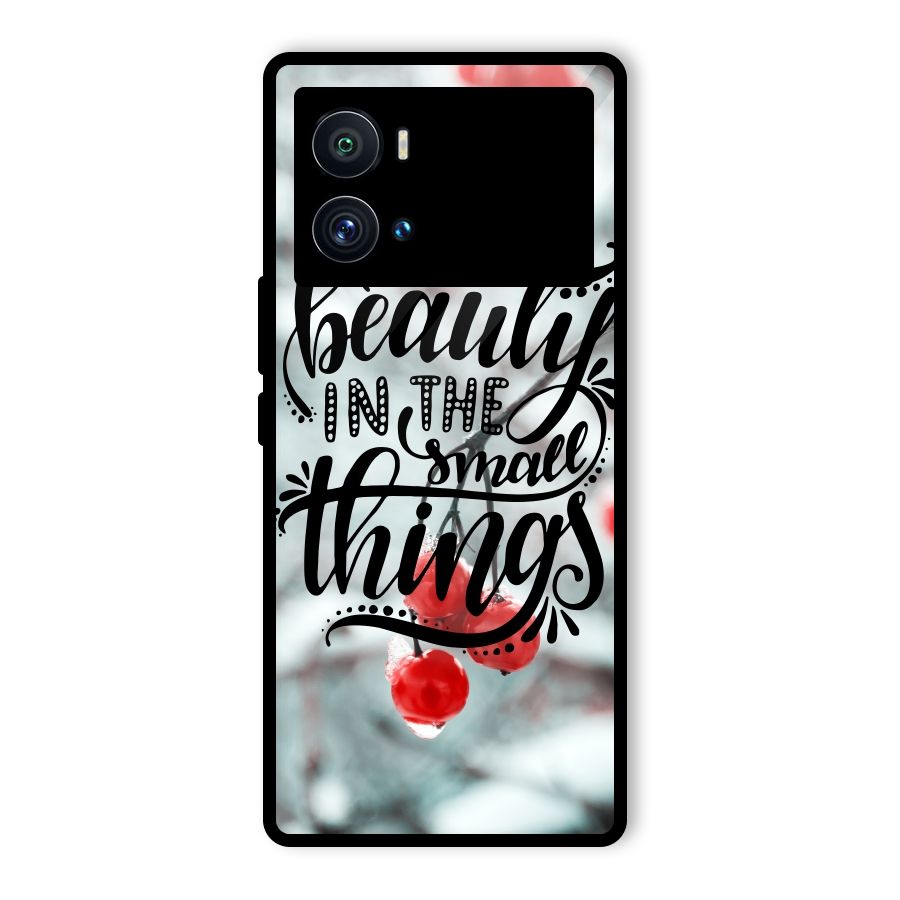 Beauty in Small Things Glass Back Case for Vivo iQOO 9 Pro