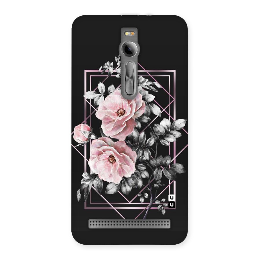 Beguilling Pink Floral Back Case for Asus Zenfone 2