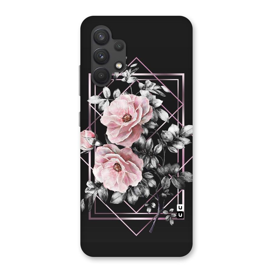 Beguilling Pink Floral Back Case for Galaxy A32