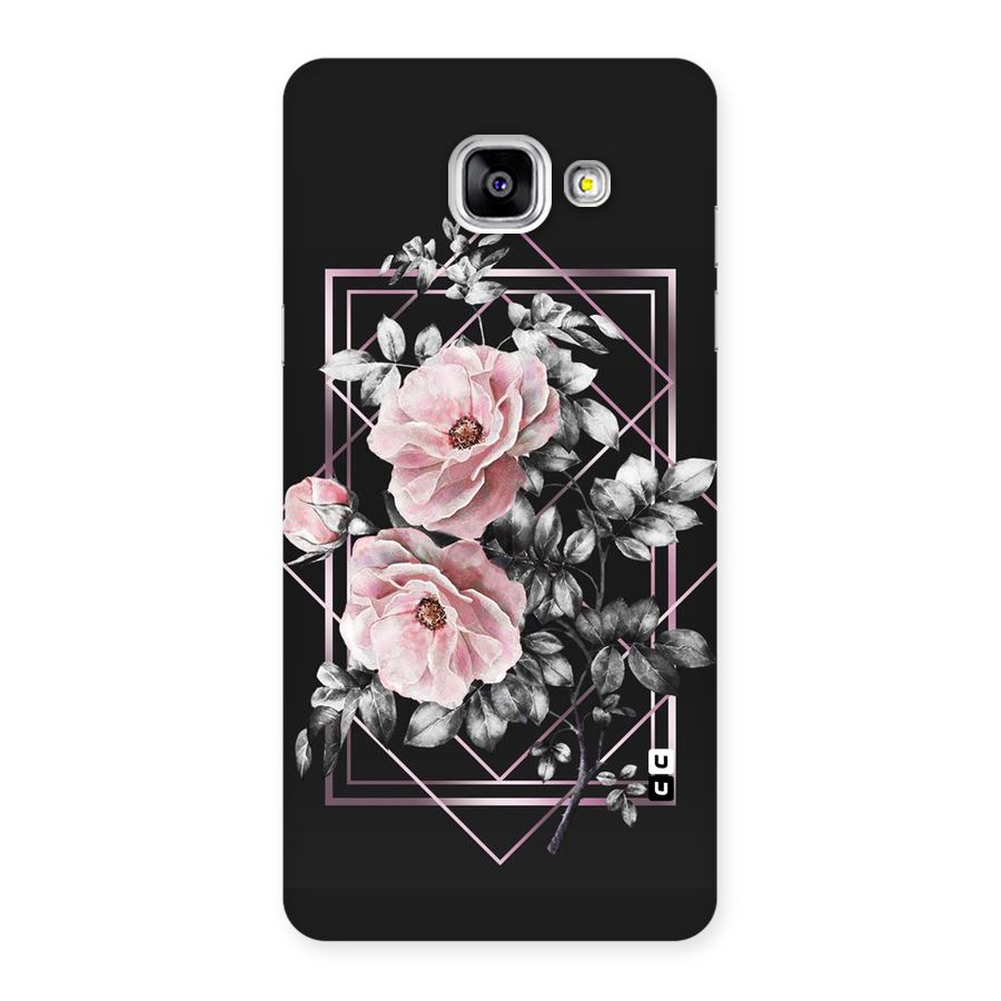 Beguilling Pink Floral Back Case for Galaxy A5 2016