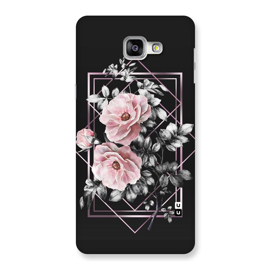 Beguilling Pink Floral Back Case for Galaxy A9