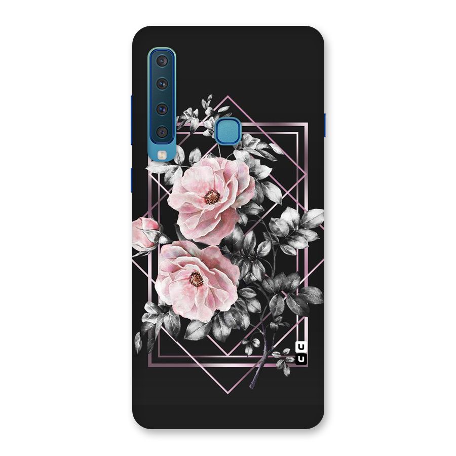 Beguilling Pink Floral Back Case for Galaxy A9 (2018)