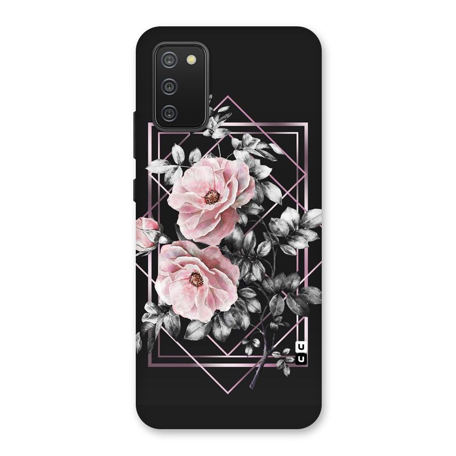 Beguilling Pink Floral Back Case for Galaxy M02s