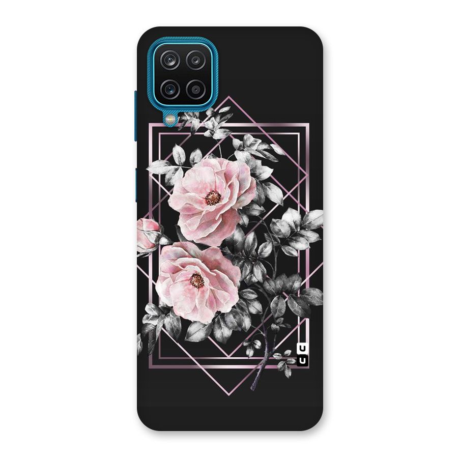 Beguilling Pink Floral Back Case for Galaxy M12