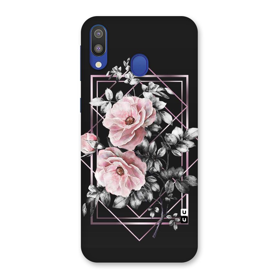 Beguilling Pink Floral Back Case for Galaxy M20