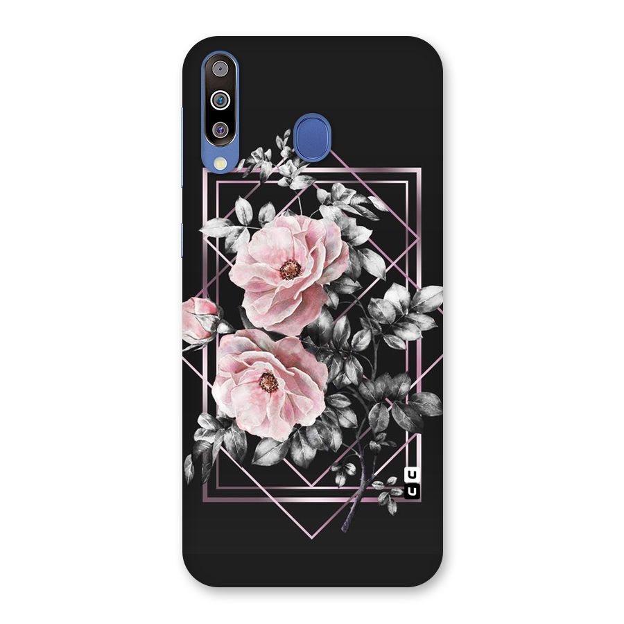 Beguilling Pink Floral Back Case for Galaxy M30