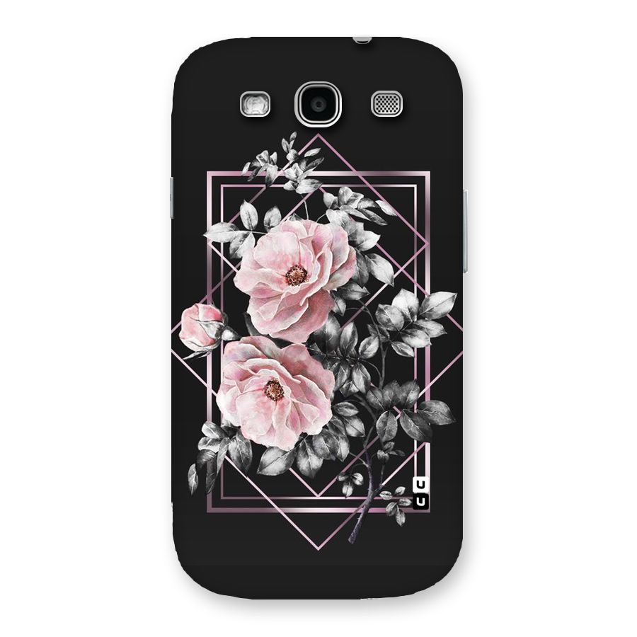Beguilling Pink Floral Back Case for Galaxy S3