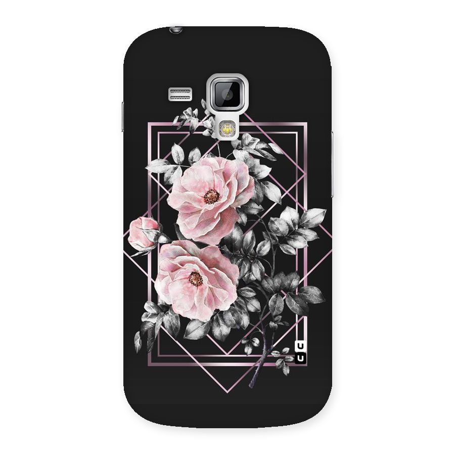 Beguilling Pink Floral Back Case for Galaxy S Duos