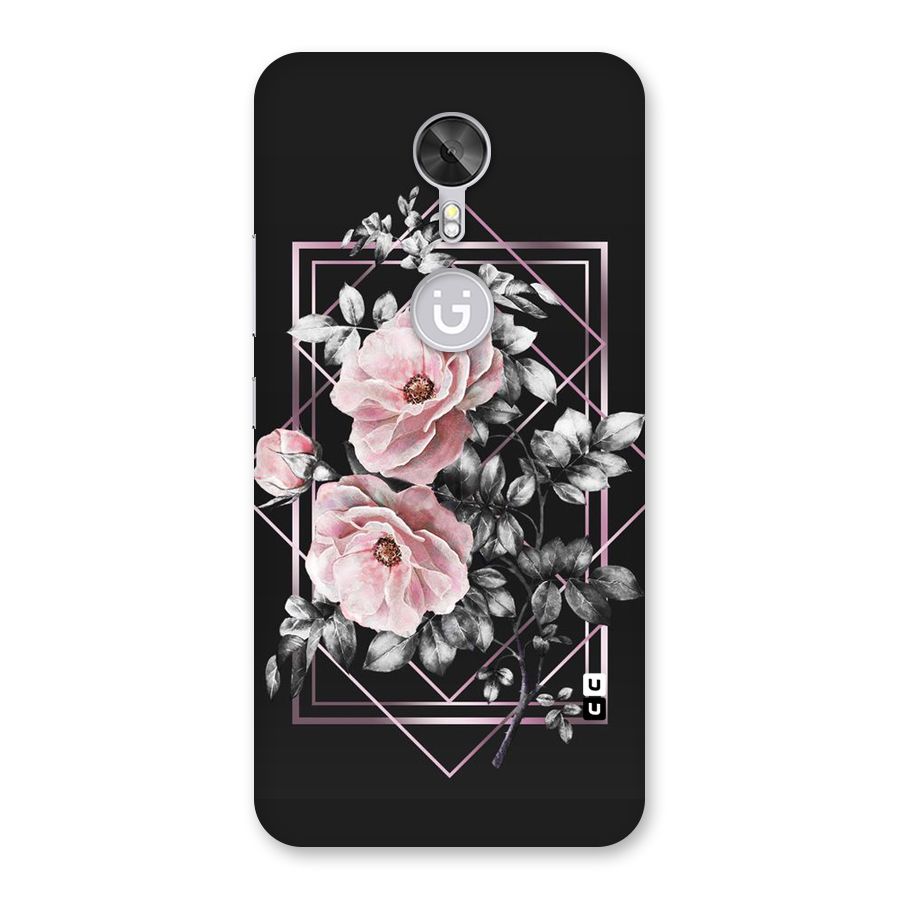 Beguilling Pink Floral Back Case for Gionee A1