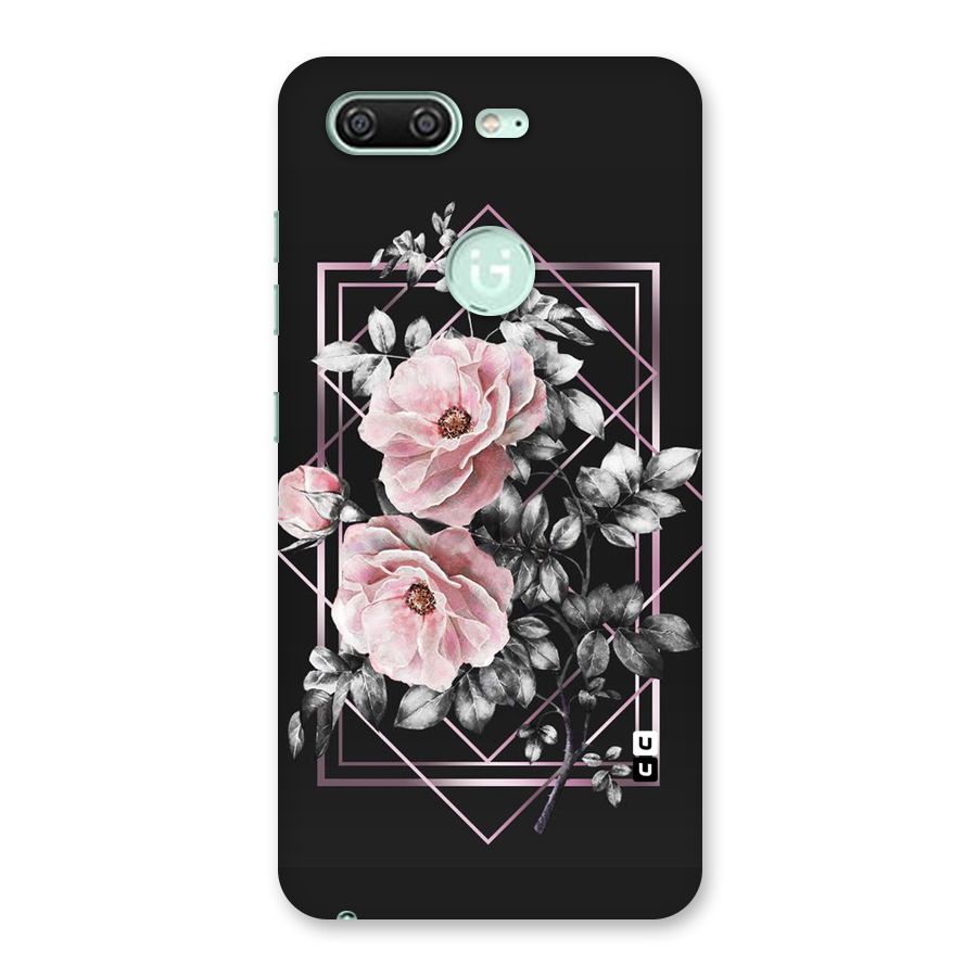 Beguilling Pink Floral Back Case for Gionee S10