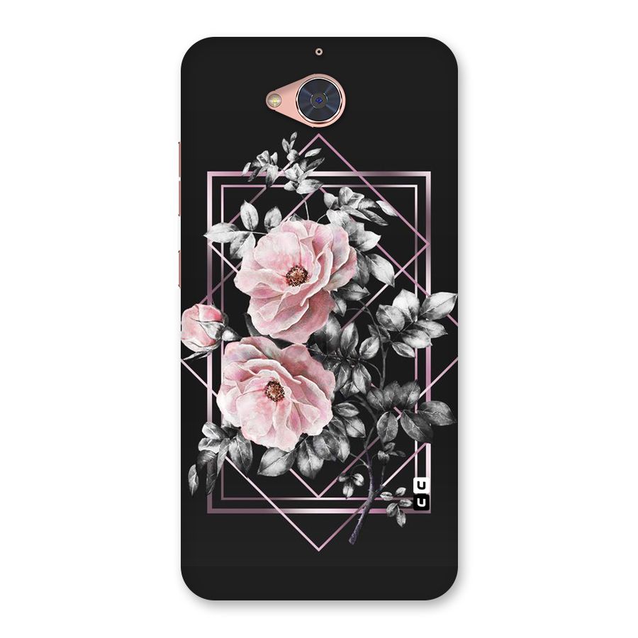 Beguilling Pink Floral Back Case for Gionee S6 Pro