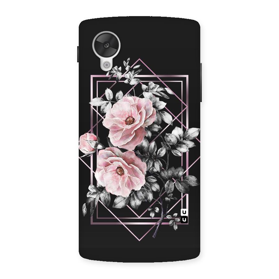 Beguilling Pink Floral Back Case for Google Nexsus 5