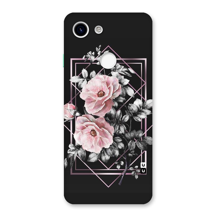 Beguilling Pink Floral Back Case for Google Pixel 3