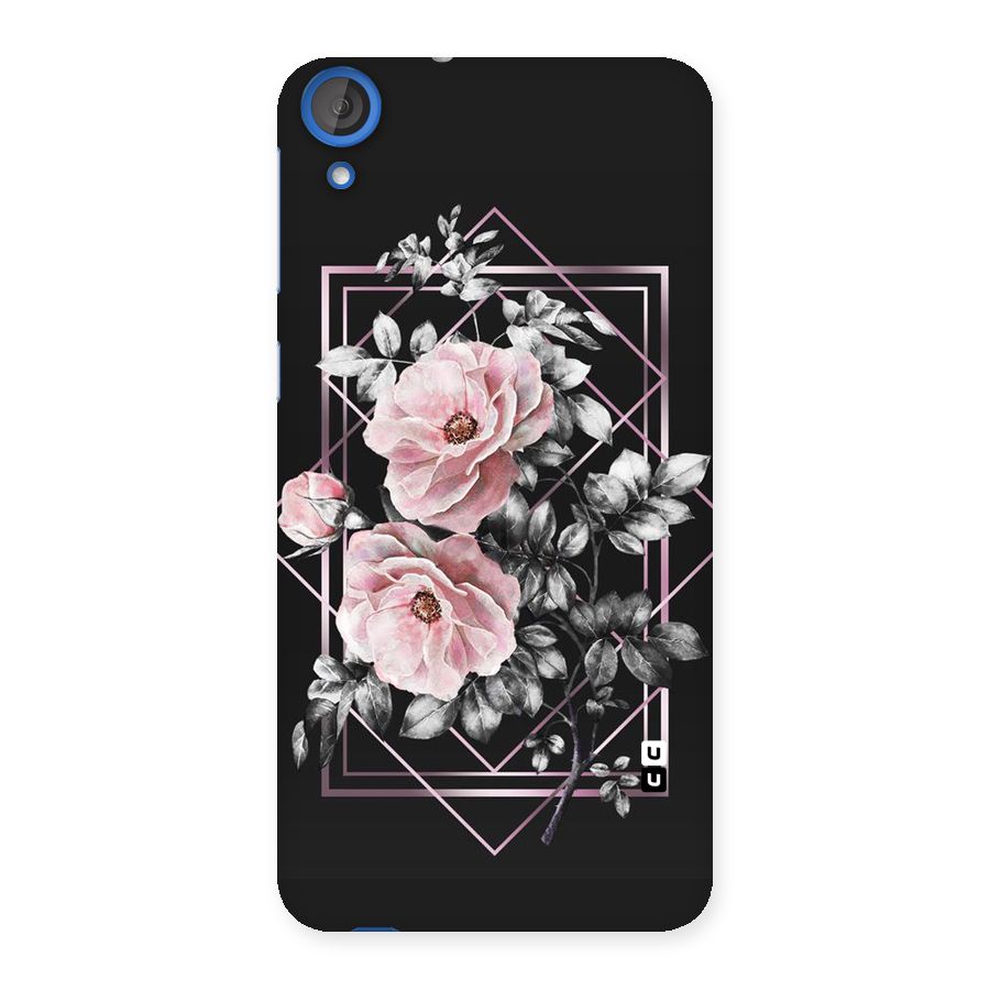 Beguilling Pink Floral Back Case for HTC Desire 820
