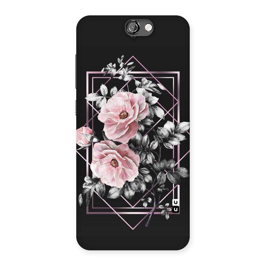 Beguilling Pink Floral Back Case for HTC One A9
