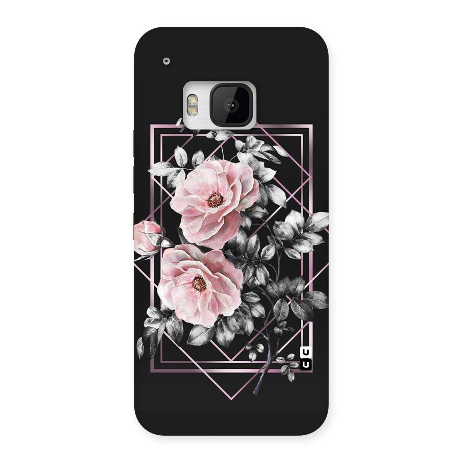 Beguilling Pink Floral Back Case for HTC One M9