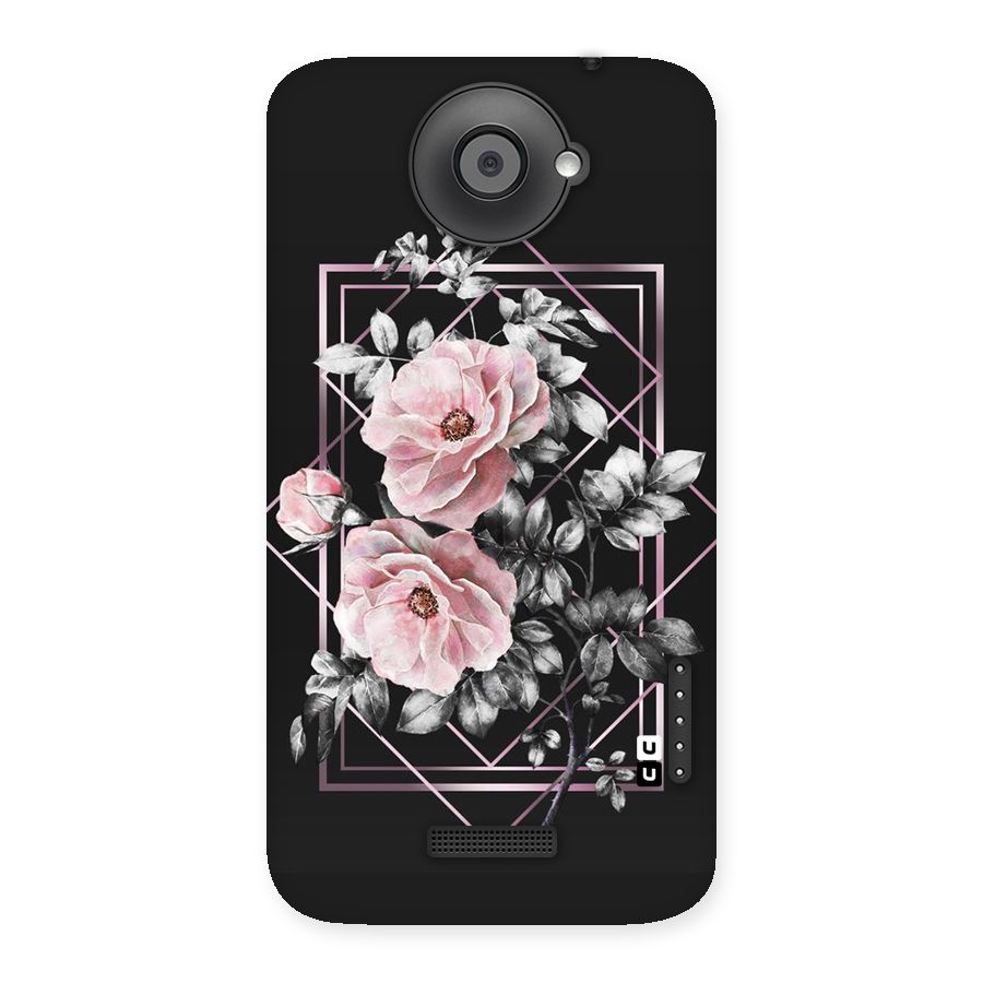 Beguilling Pink Floral Back Case for HTC One X