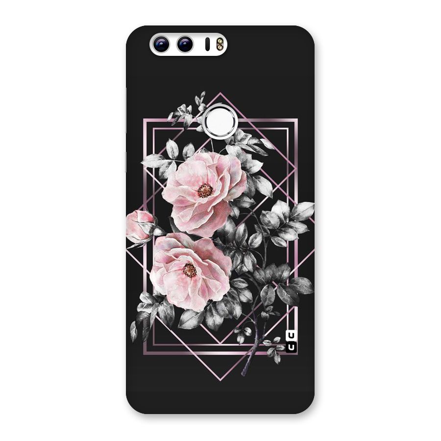 Beguilling Pink Floral Back Case for Honor 8