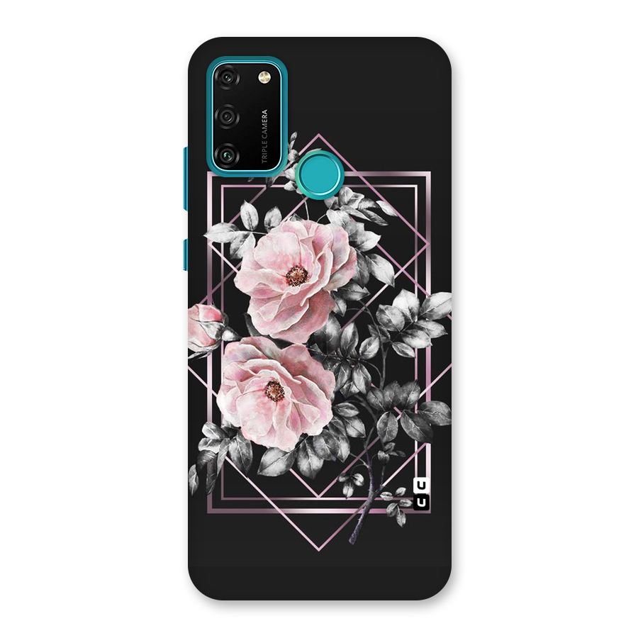 Beguilling Pink Floral Back Case for Honor 9A