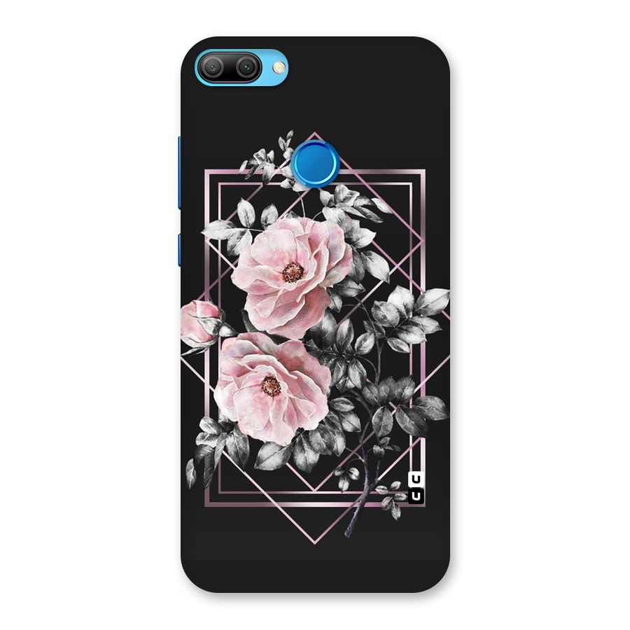 Beguilling Pink Floral Back Case for Honor 9N