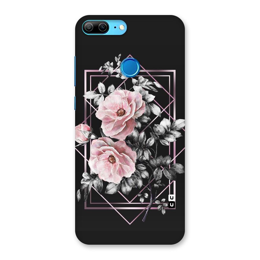 Beguilling Pink Floral Back Case for Honor 9 Lite