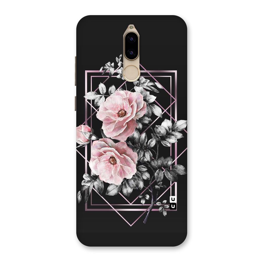Beguilling Pink Floral Back Case for Honor 9i