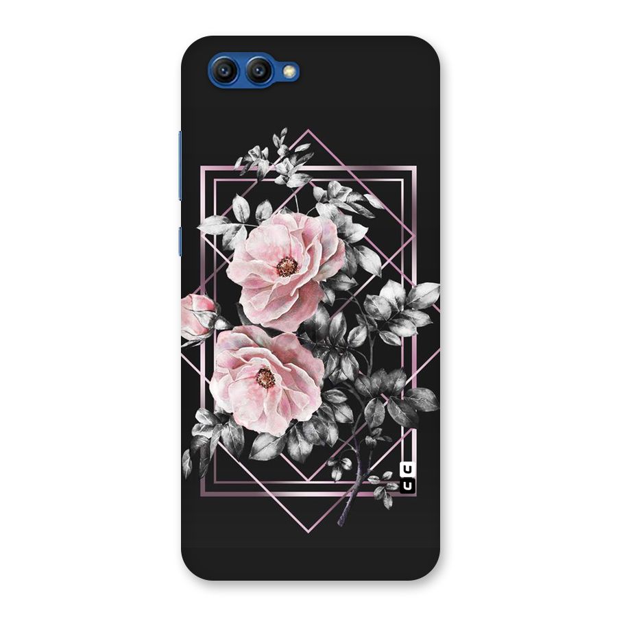 Beguilling Pink Floral Back Case for Honor View 10