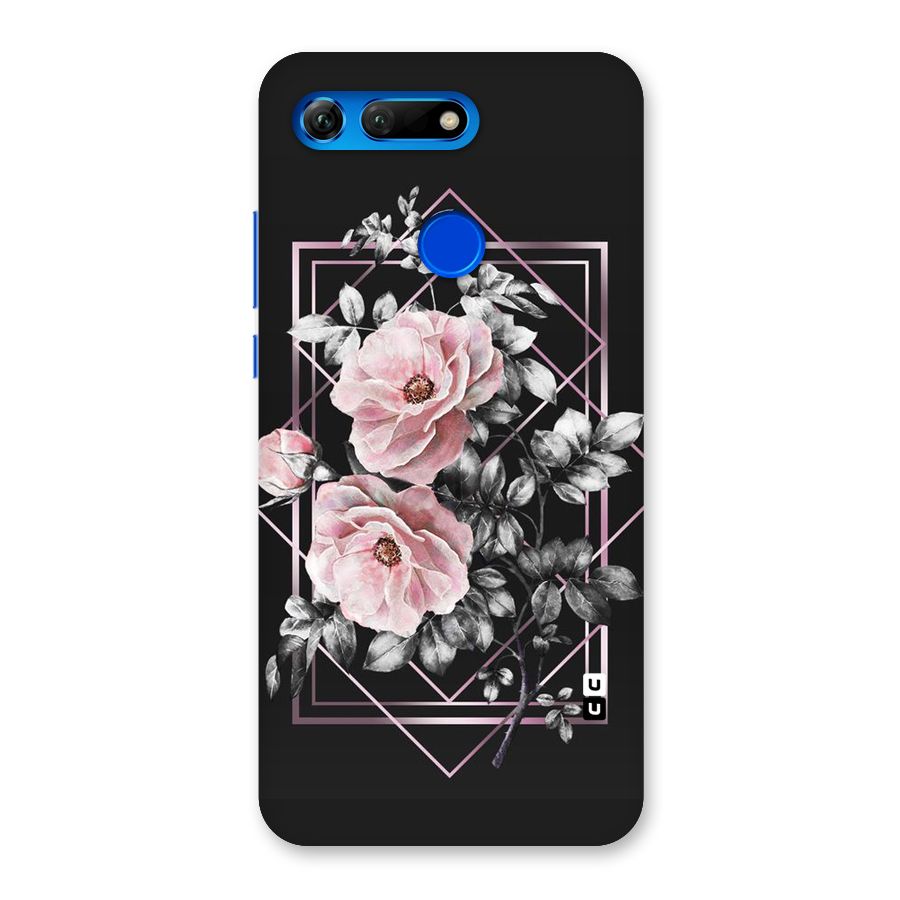 Beguilling Pink Floral Back Case for Honor View 20