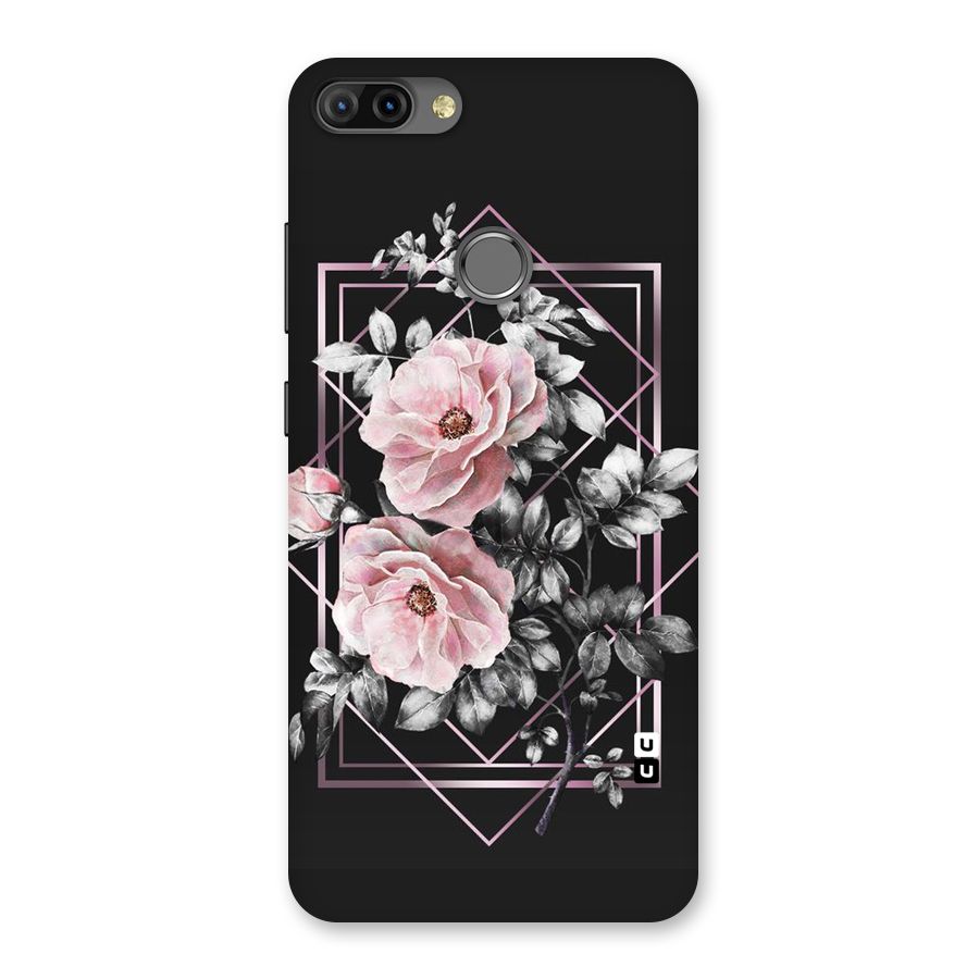 Beguilling Pink Floral Back Case for Infinix Hot 6 Pro