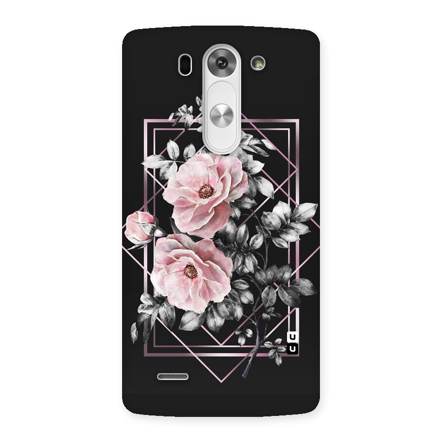 Beguilling Pink Floral Back Case for LG G3 Mini