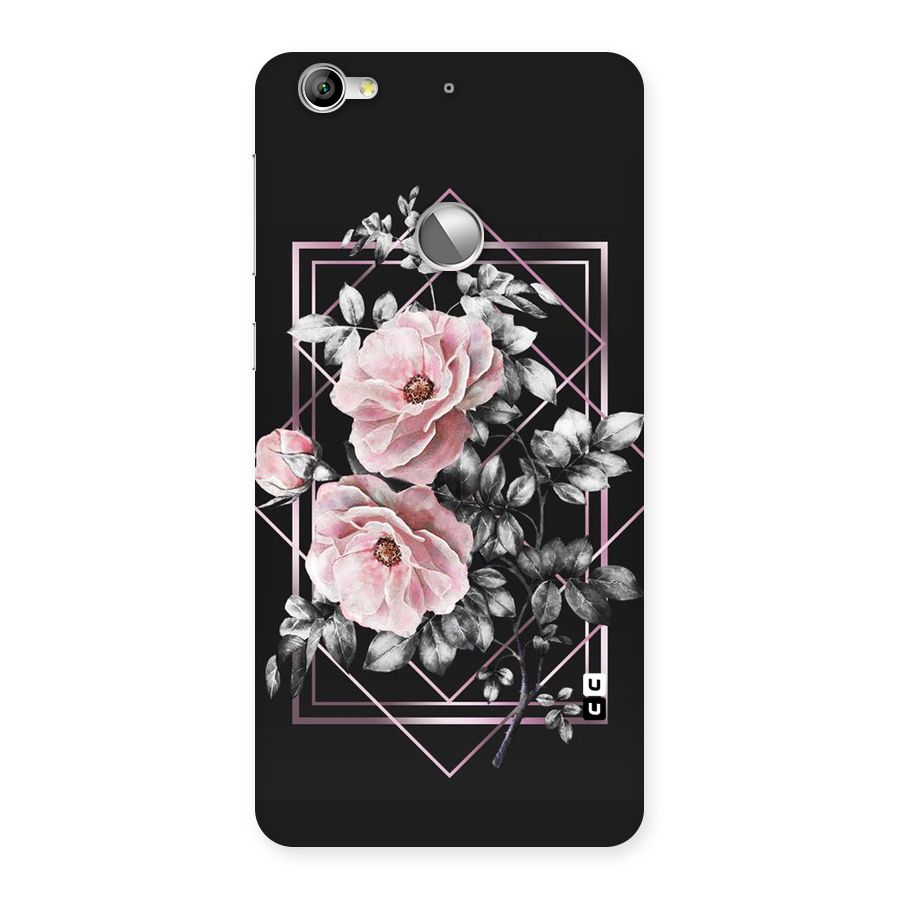 Beguilling Pink Floral Back Case for LeTV Le 1s