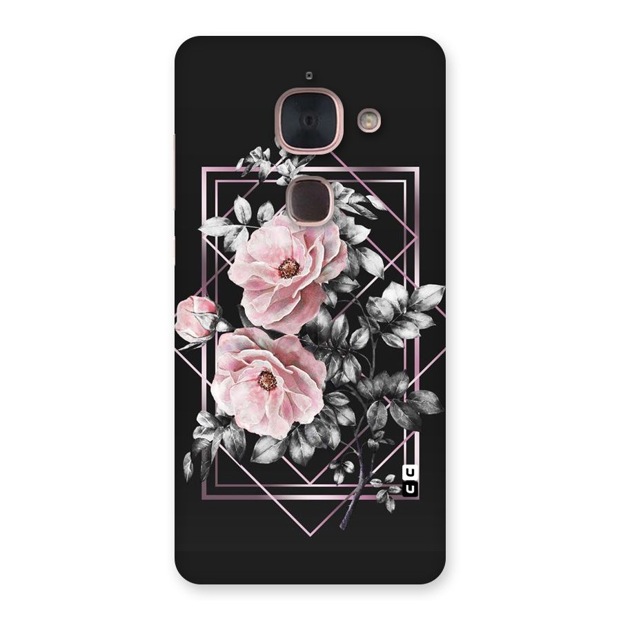 Beguilling Pink Floral Back Case for Le Max 2