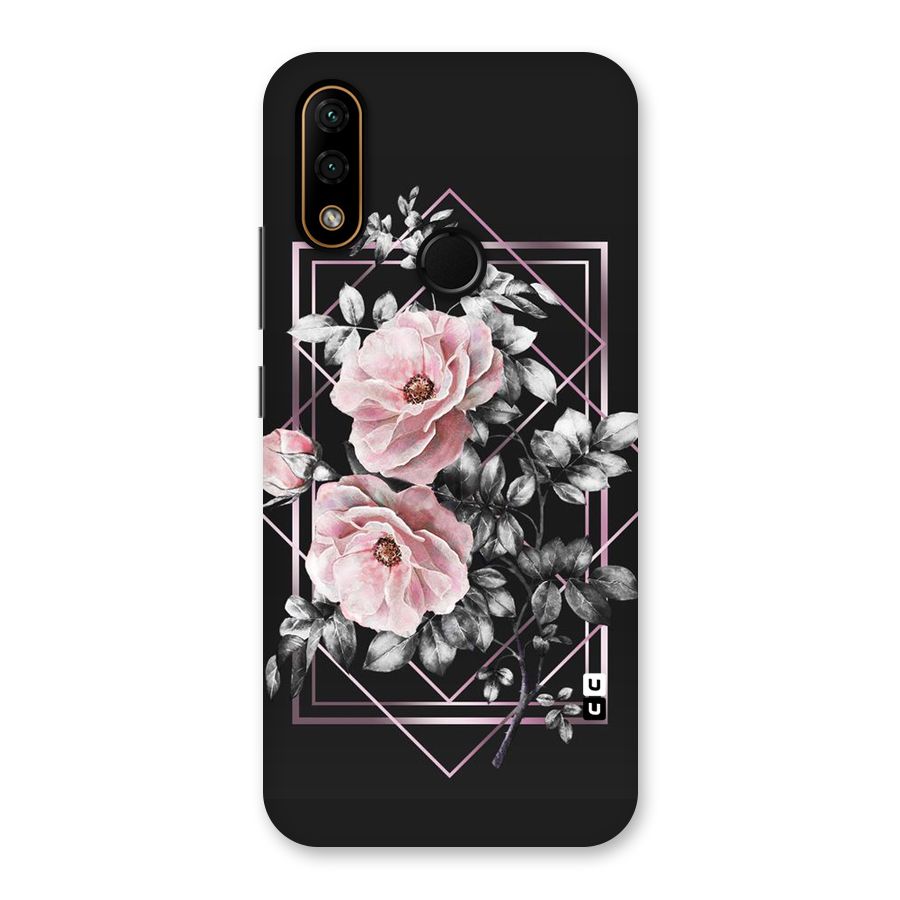 Beguilling Pink Floral Back Case for Lenovo A6 Note