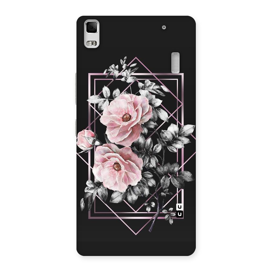 Beguilling Pink Floral Back Case for Lenovo K3 Note