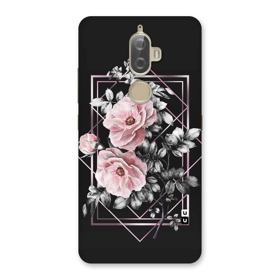 Beguilling Pink Floral Back Case for Lenovo K8 Plus