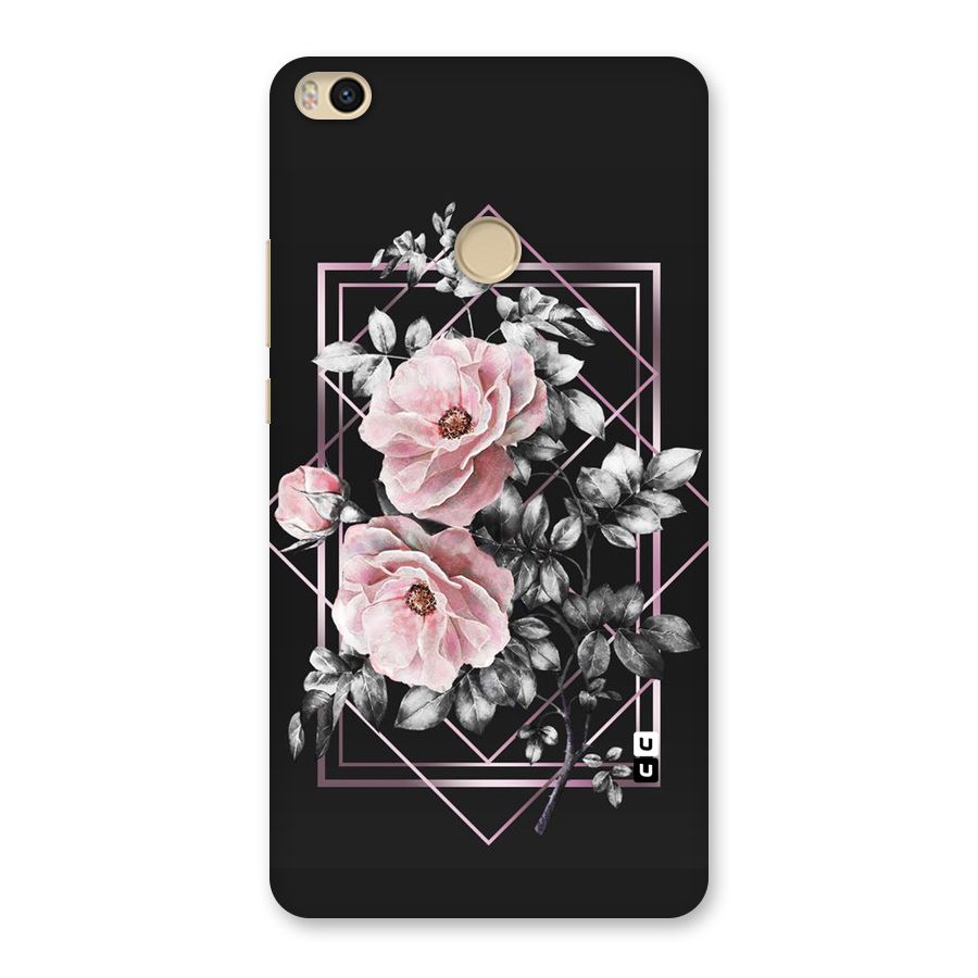 Beguilling Pink Floral Back Case for Mi Max 2